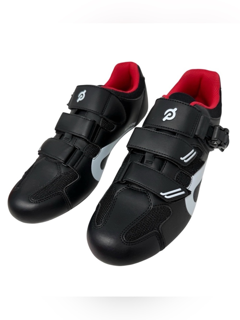 Peloton Cycling shoes Men’s Size EU44 US 11 Black Red New